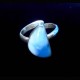 BAGUE LARIMAR MONTE SUR ARGENT 925/1000