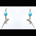 BOUCLES DE LARIMAR EXOTIQUES