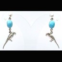 BOUCLES DE LARIMAR EXOTIQUES