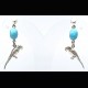 BOUCLES DE LARIMAR EXOTIQUES