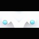 DELICATES BOUCLES DE LARIMAR ET ARGENT
