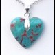 PENDENTIF EN LARIMAR ET ARGENT AUX COULEURS TRES SURPRENANTES